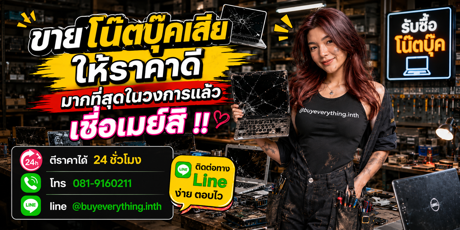 รับซื้อซากโน๊ตบุ๊ค รับซื้อไม่จำกัดชิ้น รับถึงที่ ให้ราคาสูง จ่ายเงินสดทันที